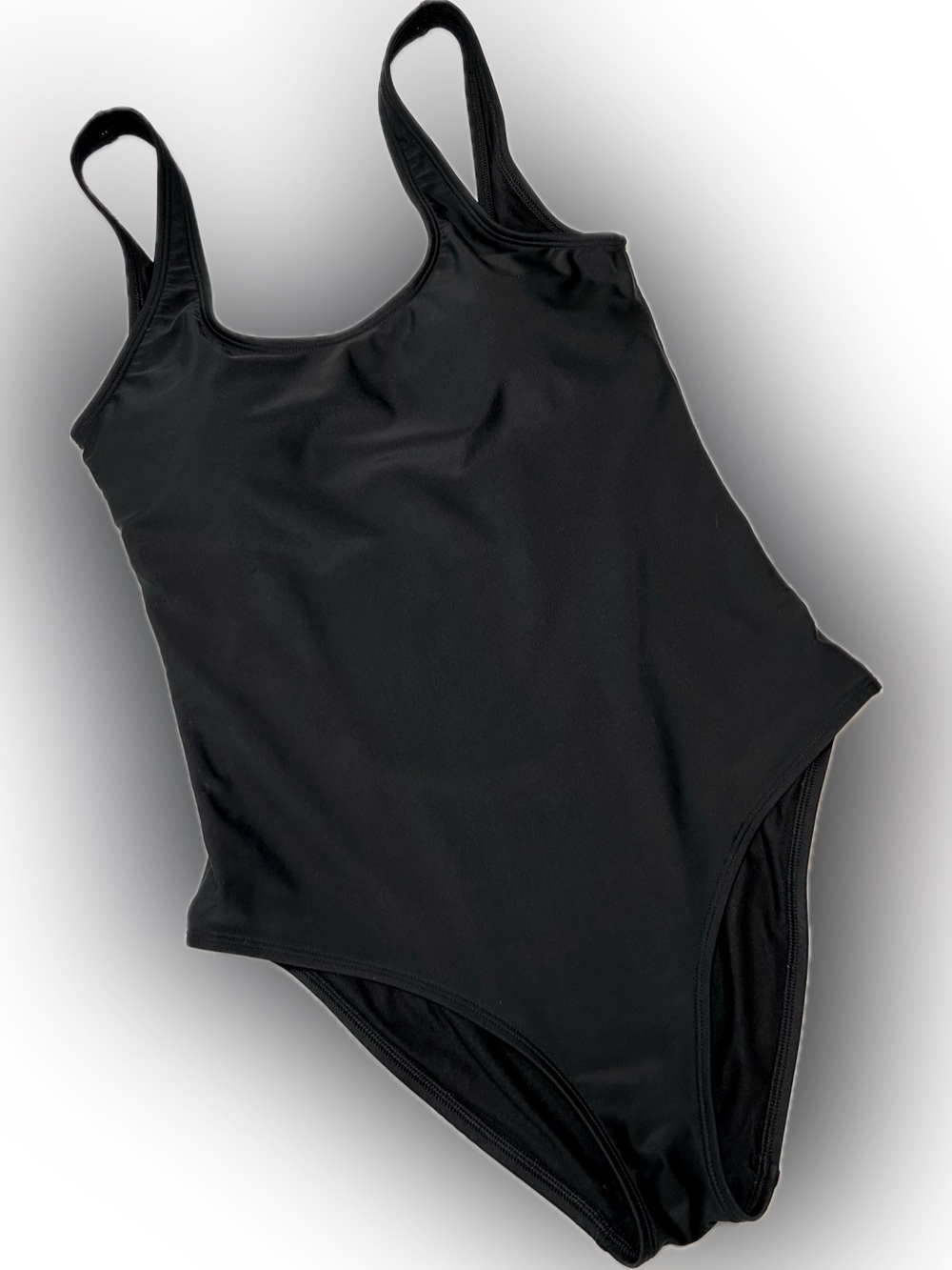 Aerie Women’s Black One-Piece Open Tie Back Swimsuit Size M